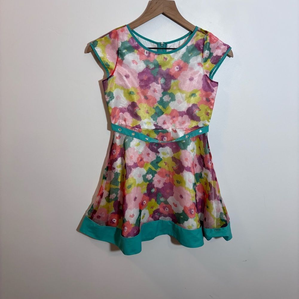 American Girl Doll Girls 10 Floral Dress